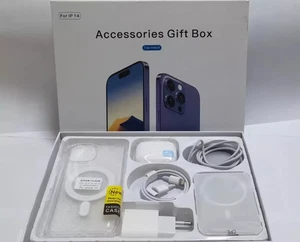 Kit d’accessoires MagSafe 6-en-1 pour iPhone – Écouteurs, Batterie, Câble, Coque - Photo 1 sur 7