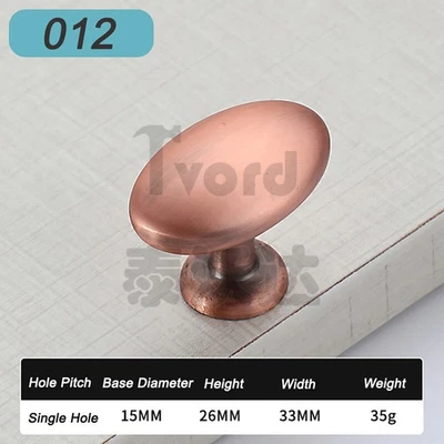 Kitchen Cabinet Knobs Drawer Cupboard Door Handles Square/oval/Round 24 sizes - Image 1 of 4