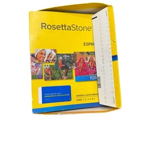 Rosetta Stone: Spanish/Espanol • Level 1-5 Set - CD-ROM • NO HEADPHONES INCLUDED - Picture 1 of 3