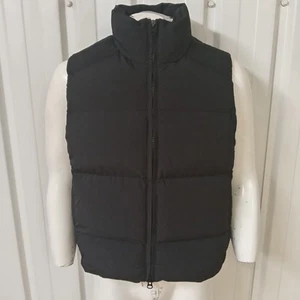 Mens Small Puffer Gilet Zip Vest Black (S) BodyWarmer SUMMIT UK RRP £125 - Picture 1 of 8