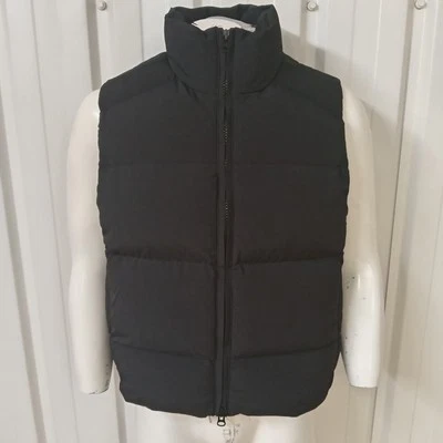 Mens Small Puffer Gilet Zip Vest Black (S) BodyWarmer SUMMIT UK RRP £125 - Image 1 of 4