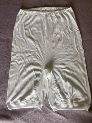 2 Viania Damen Pagenschlüpfer Unterhose mit Bein Slip GR 48/50 Feinstrick weiß - Bild 1 von 4