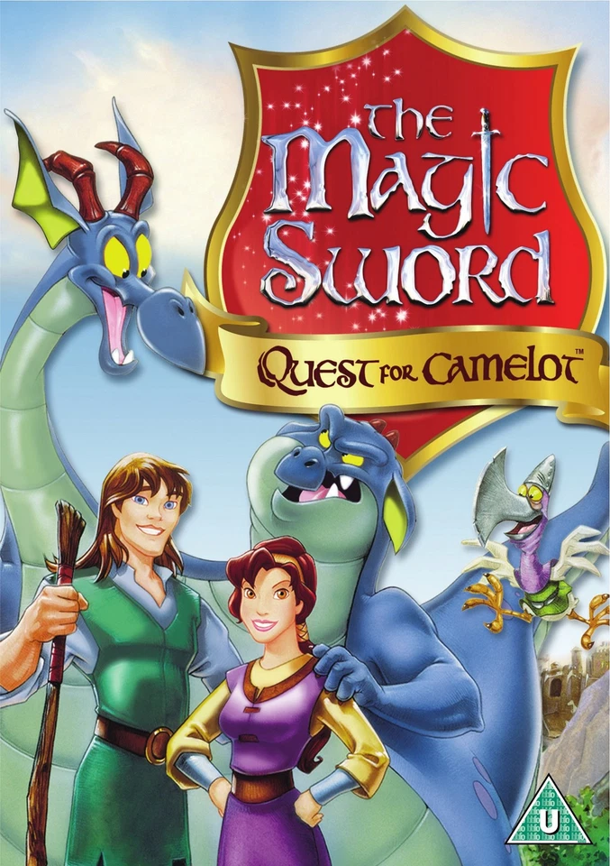 The Magic Sword - Quest for Camelot DVD 1998 Region 2