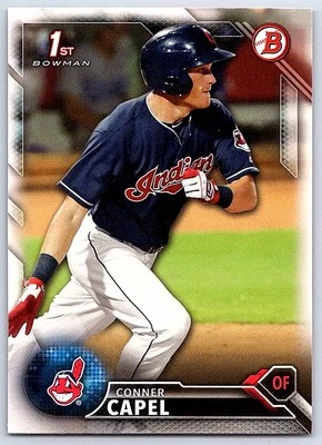 2016 Bowman Draft Conner Capel Cleveland Indians #BD-98 - Image 1 of 2
