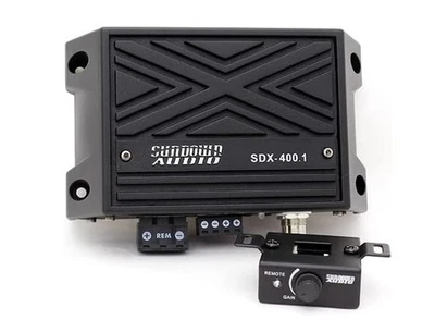 AMPLIFICADOR ALTAVOCES BAJOS SUBWOOFERS SUNDOWN AUDIO SDX-400.1 AMP 400W RMS Foto 1 de 4