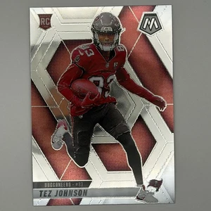 2025 Panini Mosaic Tez Johnson #316 Tampa Bay Buccaneers 11*18 - Bild 1 von 2