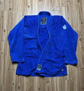 Kingz One BJJ GI A2 L Brazilian Blue MMA Martial Arts - Picture 1 of 4