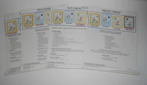 CREEKSIDE APPLIQUES - Machine Applique Wall Hanging Patterns 4 Cute Mouse Scenes - Picture 1 of 5