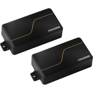 Fishman Fluence 6-String Matt Heafy Custom Pickup Set Black with Gold Line - Picture 1 of 3