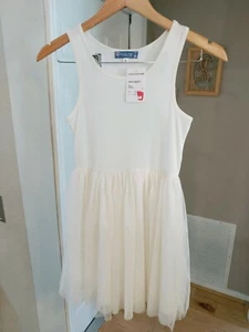 TRULY ME by Sara Sara Girls Sleeveless glitter tutu Dress Sz xl From Nordstrom - Picture 1 of 8