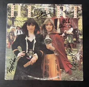 Heart Little Queen LP firmato X4 Leese Fossen Fisher DeRosier vinile autografato - Foto 1 di 5