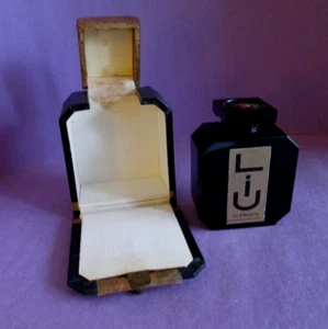 Liu Guerlain 1937 Vintage Pure Perfume 7.8 cm 2.5" Bottle & Box EXTREMELY RARE - Picture 1 of 15