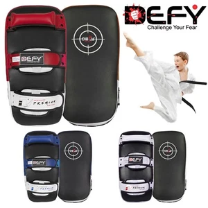 DEFY Kick Boxing Strike Curved Thai Pad MMA Training Focus Target Muay Thai 1 PC - Picture 1 of 21