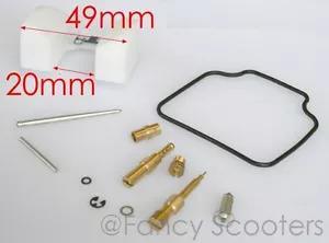 Vitacci Jaguar DF200GKA Jaguar DF200GKH-A GoKart Carburetor Kit with Float - Picture 1 of 2