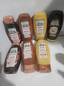 Menge 7 Garnier ganze Mischungen Paket 2 Shampoo und 5 Conditioner 12,5oz - Bild 1 von 7