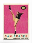 1959 Topps CFL:#78 Cam Fraser,Tiger-Cats