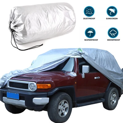 Cubierta completa de coche SUV protector resistente al polvo resistente al sol para Toyota FJ Cruiser 2007-2023 Foto 1 de 4