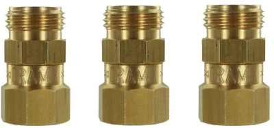 Dramm Garden Hose Brass Swivel - Pack of 3 Foto 1 de 3
