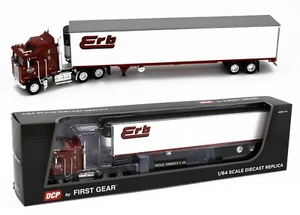 2022 DCP 1:64 *ERB TRANSPORT* Kenworth K100 COE Aerodyne w/53' Reefer *NIB* - Picture 1 of 6