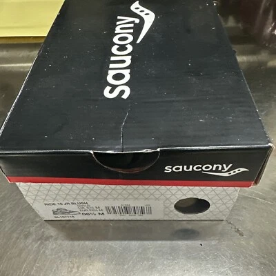 Saucony Boy Ride 10 Jr. Zapatillas 6.5M Niños Rubor Rosa Foto 1 de 4