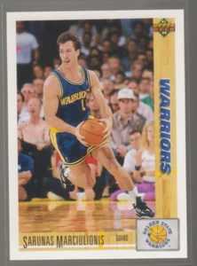 1991-92 Upper Deck #354: Sarunas Marciulionis - Picture 1 of 1