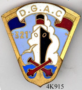 4K915 - ARTILLERIE COLONIALE - 321e D.G.A.C. - Bild 1 von 2