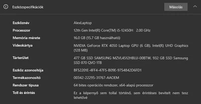 MSI, Schwarz, Rot, Gaming, 4050 6GB, 15,6", Guter Zustand, 2 SSD - Bild 1 von 3