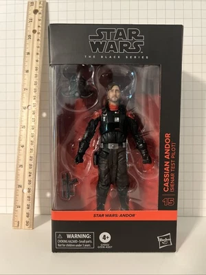 Star Wars The Black Series: Cassian Andor (Sienar Test Pilot) NUEVO Foto 1 de 2