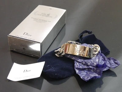 Auténtica pulsera Christian Dior id metálica #7805 Foto 1 de 4