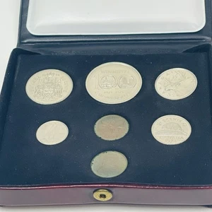 1974 Canada 7 Coin Set in Royal Canadian Mint Case With Certificate - Picture 1 of 21