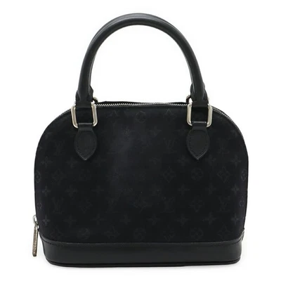 Louis Vuitton Monogram Satin Little Alma Handbag Women Black One Size - Image 1 of 4