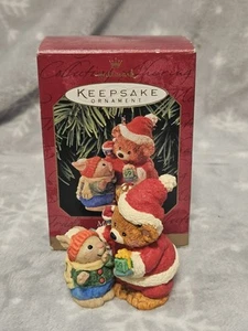 Hallmark Keepsake Ornament 1999 Mary's Bears by Mary Hamilton - Afbeelding 1 van 7