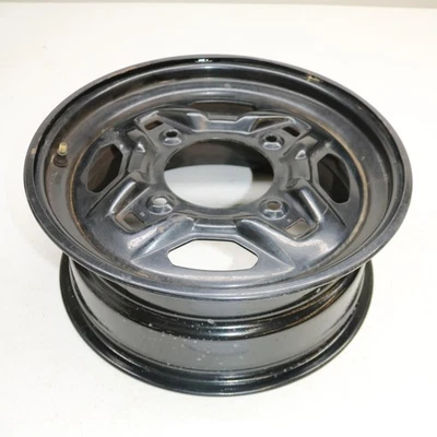 2011 Polaris Sportsman 550 Eps 4x4 Front Wheel Rim 14x6 Steel Black - Image 1 of 4