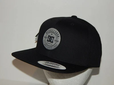DC Shoes Snappy Guilder Hat / Cap Adjustable Snapback Flatbill Yupoong Classics - Image 1 of 4