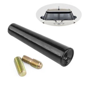 Antena samochodowa Mini Design Solidne aluminium Czarna Uniwersalna 2 2" Mini Auto - Zdjęcie 1 z 12