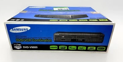 NEW/OPEN BOX! Samsung DVD/VCR Combination Player Progressive Scan HDMI DVD-V9800 - Image 1 of 2