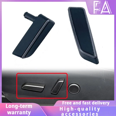 Black Seat Adjuster Switch Buttons Recliner For Tesla Model 3  2021 2022 2023 Foto 1 de 4