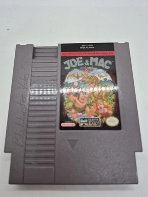 Joe and Mac for Nintendo Nes.Cartridge Only. Tested works great. - Image 1 of 2