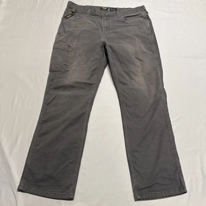Pantalones resistentes Ariat Rebar M4 hechos 36x32 (36x30) relajados reales elásticos rectos - Imagen 1 de 19