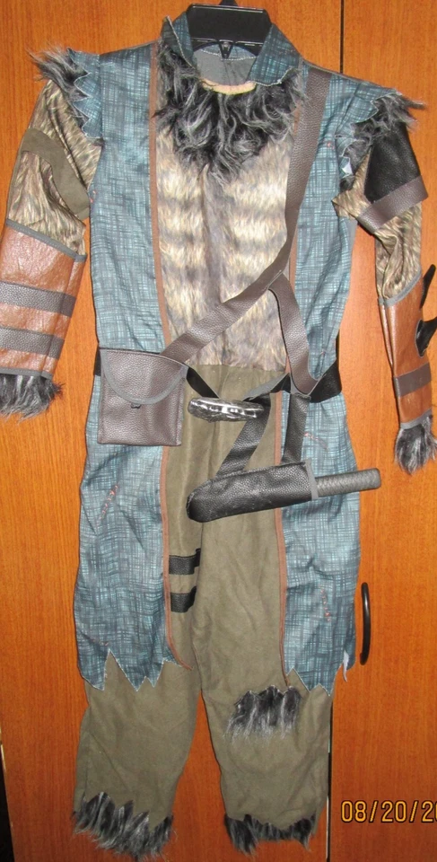 Halloween Werewolf by Teetot Costume Youth size 7/8 w accessory Polyester Cotton - Image 1 of 4