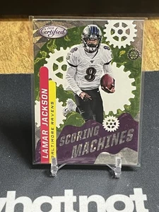 Máquinas anotadoras certificadas Lamar Jackson 2020 #SM-20 Case Hit SSP Ravens - Imagen 1 de 2