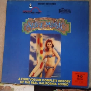 Brian Wilson Beach Boys Limited Ed. Box Set~The History Of Surf Music~ 3-D cover - Picture 1 of 10