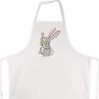'Easter Bunny Carrying Eggs' Unisex Cooking Apron (AP00008504)