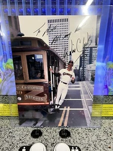 Will Clark Signed Autographed 8x10 Photo “To Mike All My Best” Giants Cable Car - Picture 1 of 4