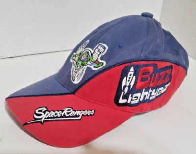 Buzz Lightyear Space Rangers Ball Cap Hat ~ Disney Embroidered ~ Strap Back S/M - Image 1 of 4