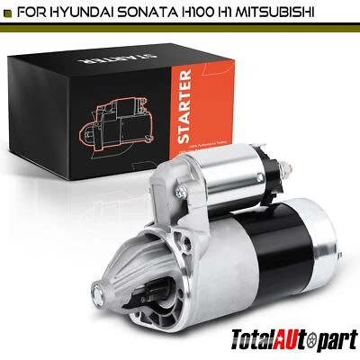 Nuevo motor de arranque para Dodge Colt Ram 50 Hyundai Sonata Eagle Mitsubishi 1,4 kW CW Foto 1 de 4