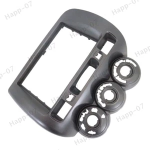 Car Stereo Radio Fascia For Honda Jazz Manual A/C Right Wheel Panel 2 Din Frame - Picture 1 of 8