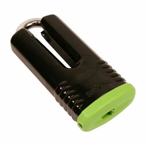 Gear Gremlin Harrier Reminder Cable Motorcycle Steel Shackle Lock - Black - Picture 1 of 4
