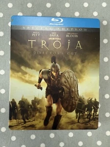 Troy (Troja) Blu-Ray Steelbook NEW MINT OOP Brad Pitt German Import (No disc) - Picture 1 of 5