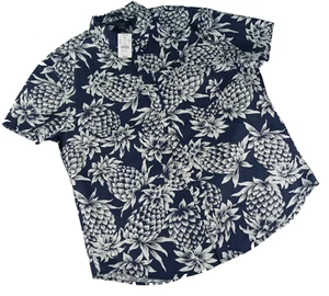 Neu J Crew Hemd Herren Gr. XL Flex Washed Button Down Kurzarm Slim Fit Floral - Bild 1 von 8